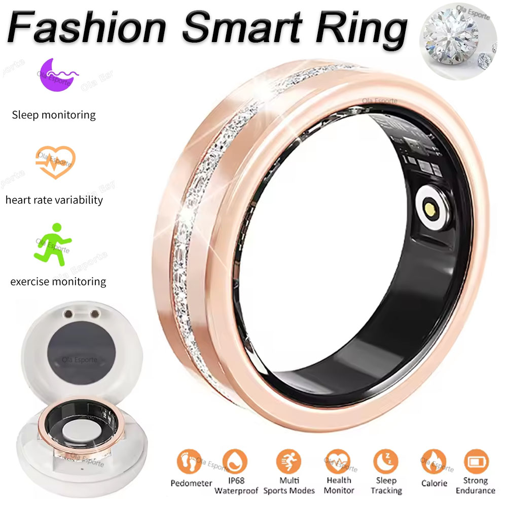 Health Monitors - 2025 New Smart Ring Lady Heart