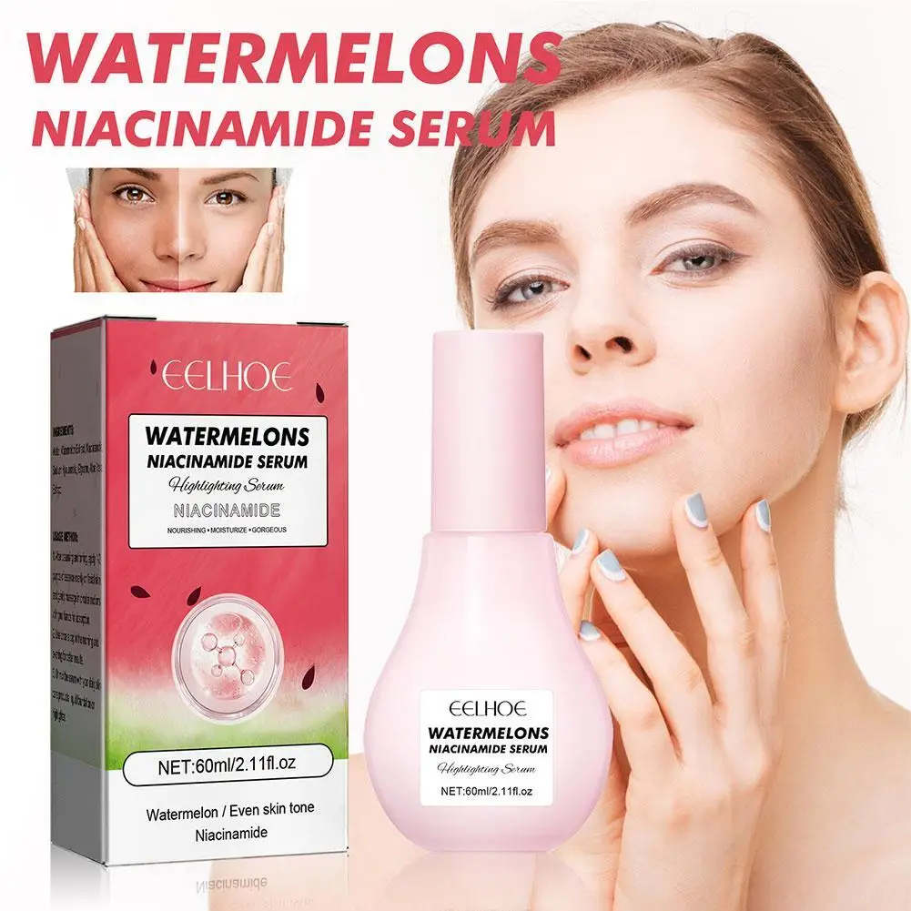 Hyaluronic Acid Facial Serum - Watermelon Glow Niacinamide Moisturize Serum,Moisturizing Facial