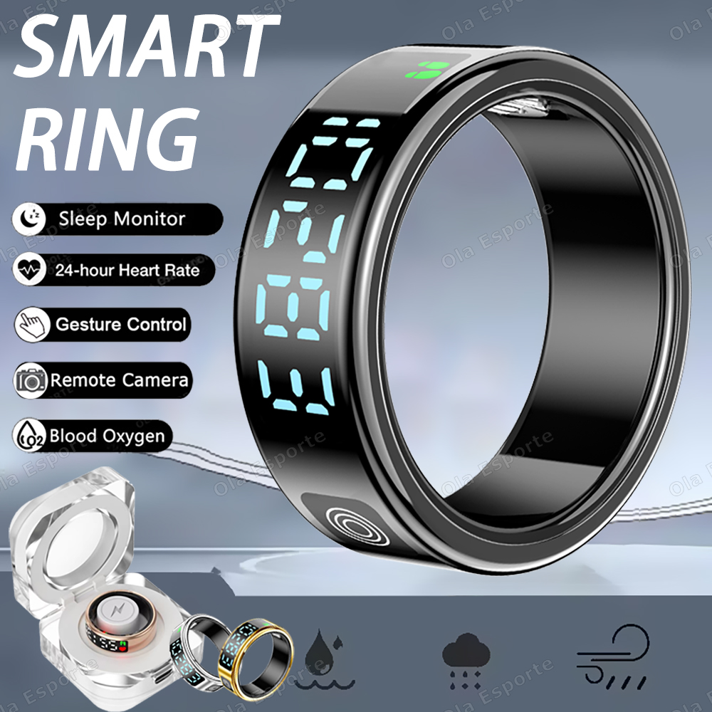 SR08 Smart Ring with Charging  - огляд і ціна Health Monitors