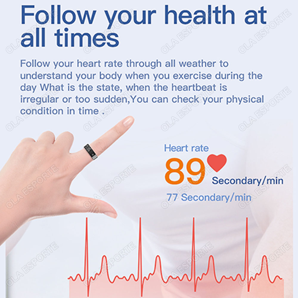 SR08 Smart Ring with Charging  - огляд і ціна Health Monitors