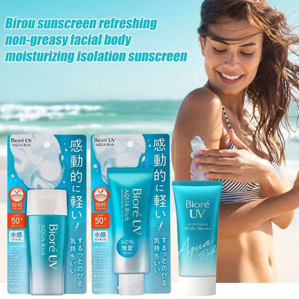 Japanese Biore UV Isolation Su - огляд і ціна Spf 50 Waterproof Sunscreen