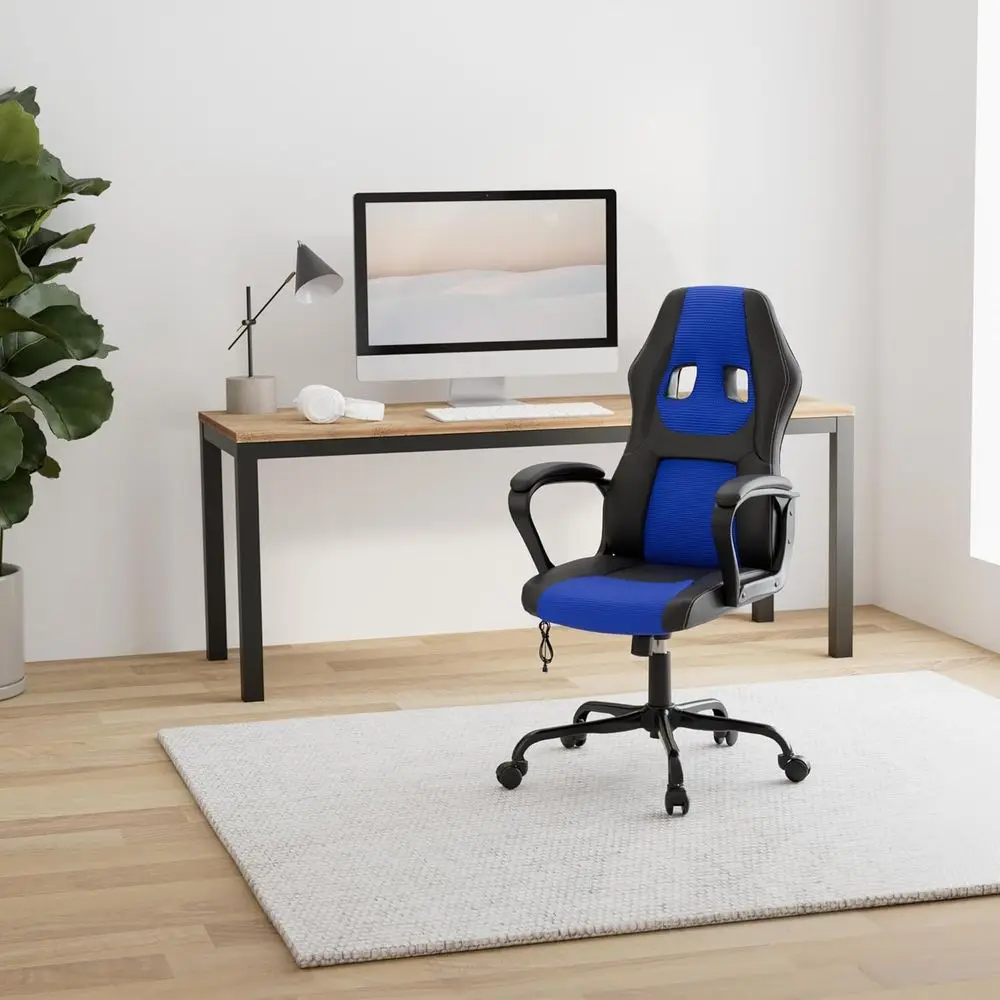Ergonomic PU Leather Gaming Ch - огляд і ціна Massage