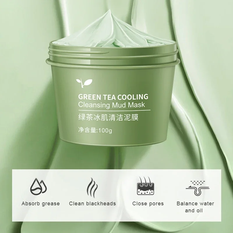 Green Tea Clay Mask Deep Clean - огляд і ціна Green Tea Cleansing Clay Mask
