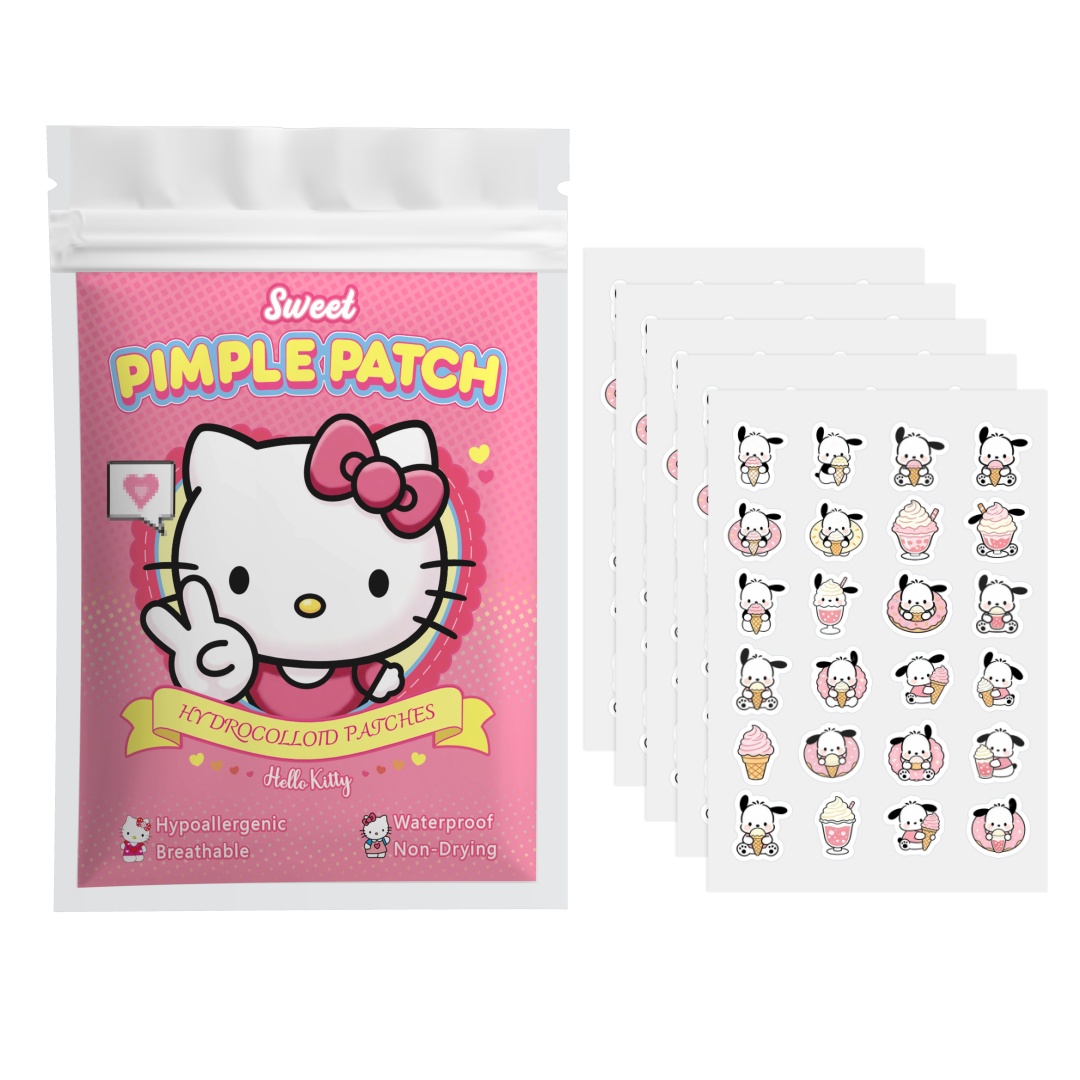 48/120PCS hello kitty Acne pat - огляд і ціна Hydrocolloid Pimple Patch