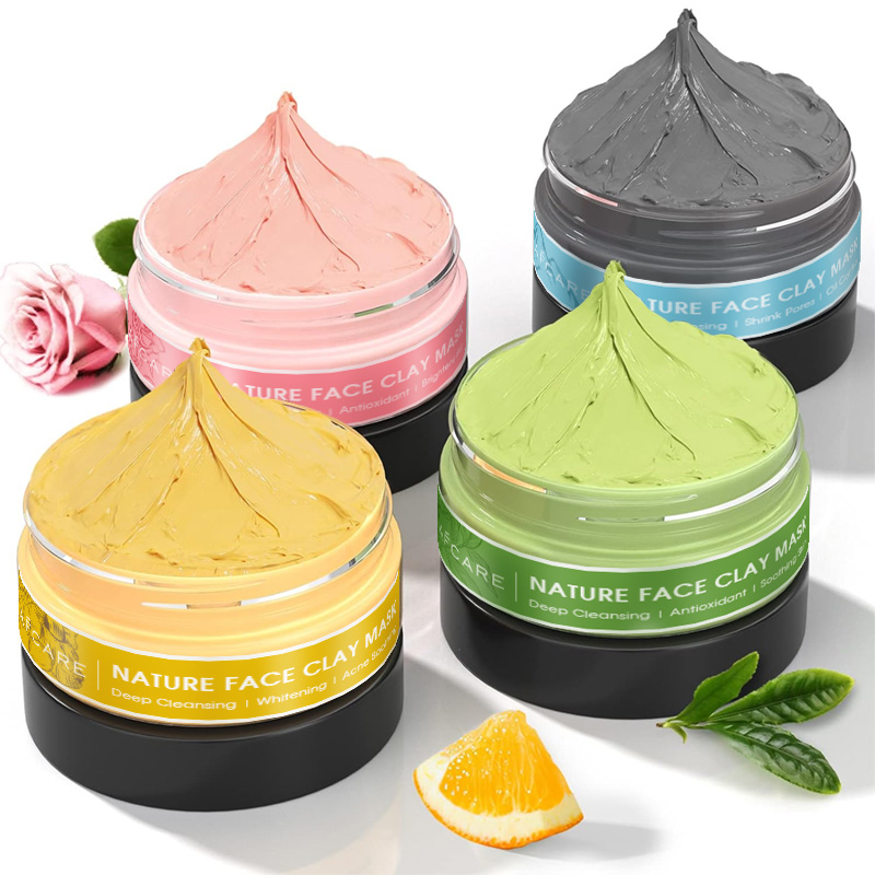 4 Pcs Clay Facial Mask Set Tur - огляд і ціна Green Tea Cleansing Clay Mask