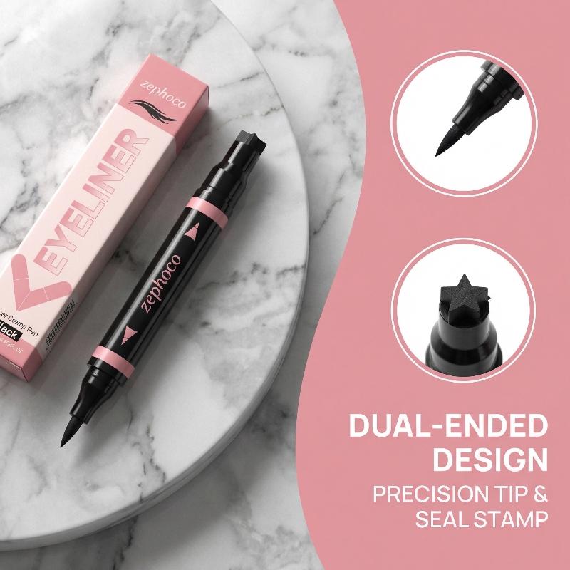 Black Brown Integrated Eyeline - огляд і ціна Waterproof Liquid Eyeliner Pen
