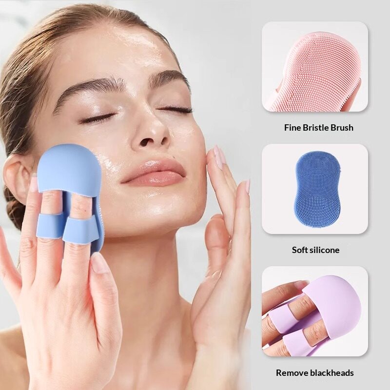 Finger Silicone Facial Cleansi - огляд і ціна Silicone Face Scrubber Electric