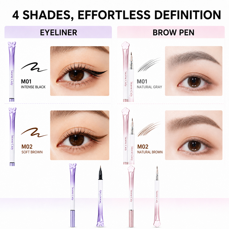 Siome Cidy 4PCS Liquid Eyeline - огляд і ціна Waterproof Liquid Eyeliner Pen