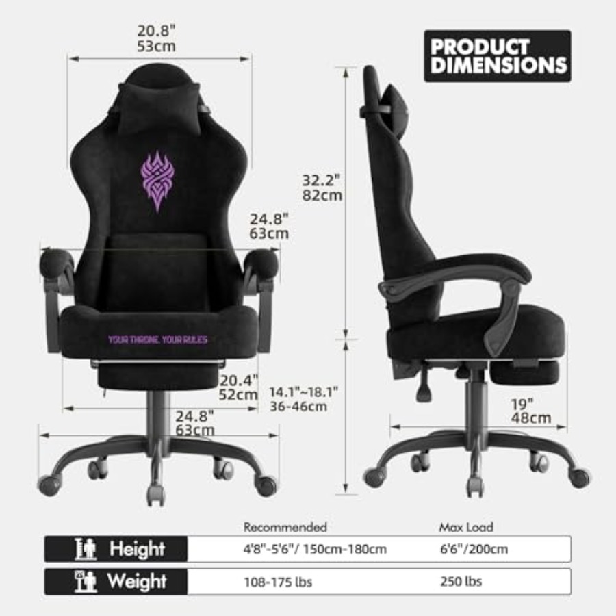 Gaming Chairs for Video Gamers - огляд і ціна Massage
