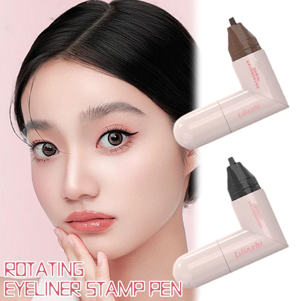 DIY Rotate Eyeliner Stamp Inte - огляд і ціна Waterproof Liquid Eyeliner Pen