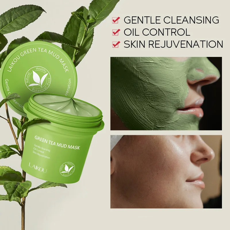Green Tea Clay Mask 100g Skinc - огляд і ціна Green Tea Cleansing Clay Mask