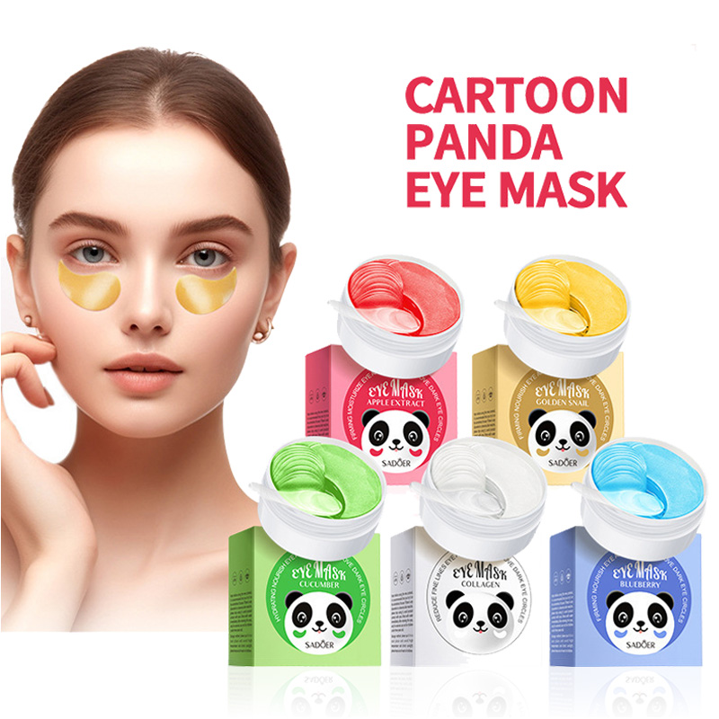 60pcs SADOER Crystal Collagen  - огляд і ціна Collagen Under Eye Patches