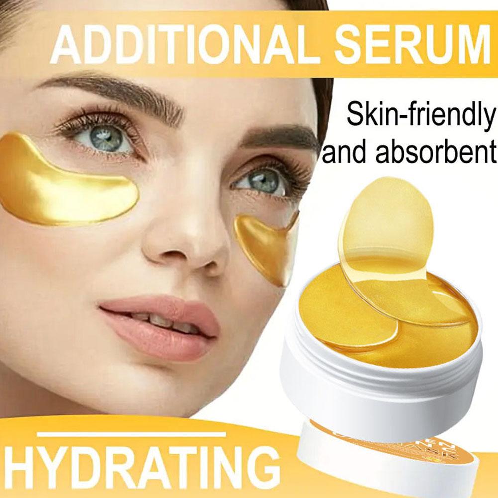Collagen Vitamin Eye Mask 60pc - огляд і ціна Collagen Under Eye Patches
