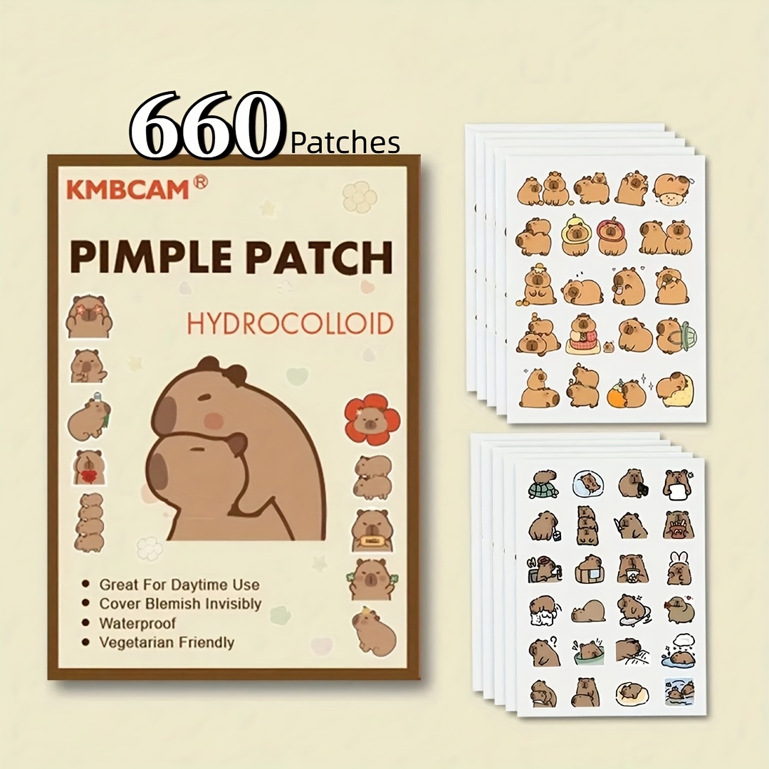 Capybara Shaped Pimple Patches - огляд і ціна Skincare