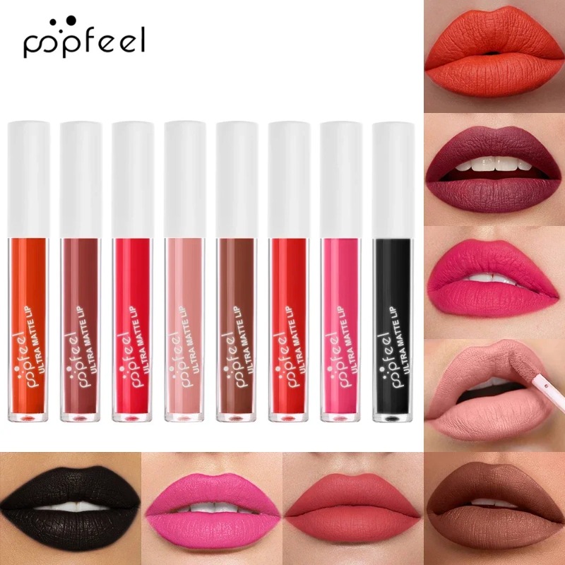 Punk Matte Black Liquid Lipsti - огляд і ціна Matte Velvet Lip Tint Long Lasting