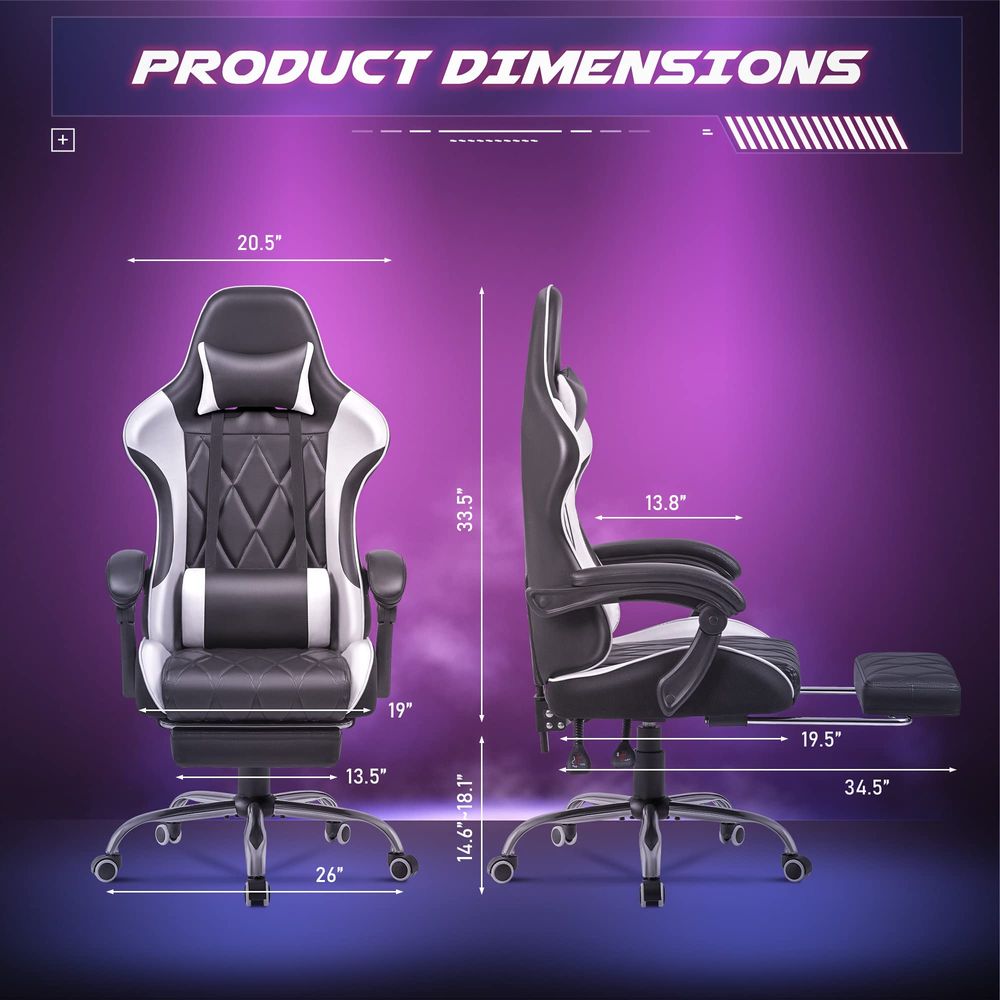 Gaming Chair, Computer Chair w - огляд і ціна Massage