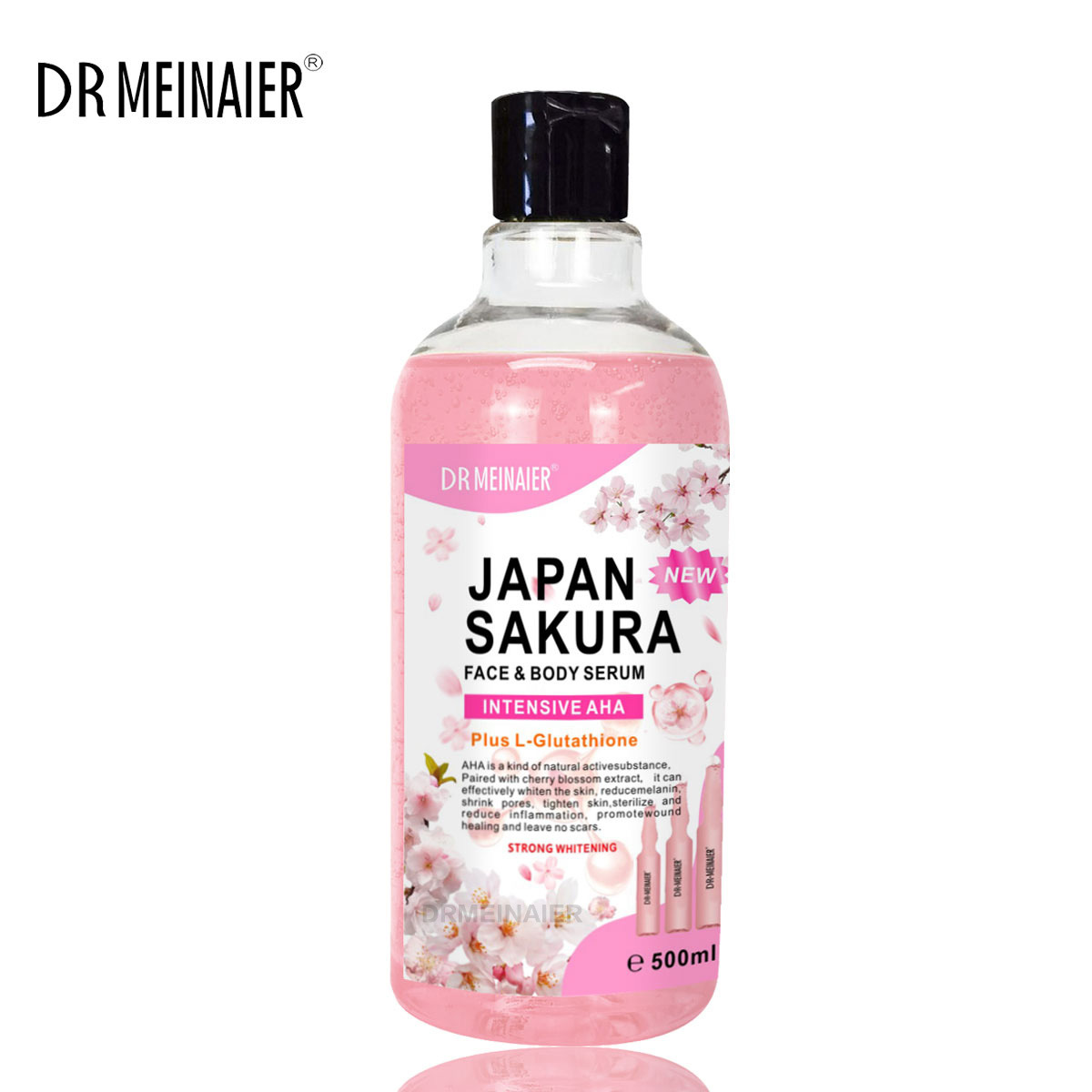 500ml Japan Sakura Face Body S - огляд і ціна Niacinamide Pore Shrinking Essence