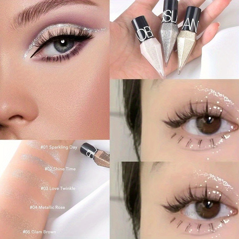 Pearlescent Glitter Diamond Li - огляд і ціна Waterproof Liquid Eyeliner Pen