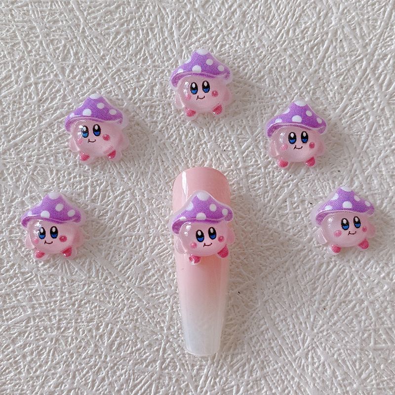 2/10/20pcs Kirby Nail Charms 3 - огляд і ціна Nail Art