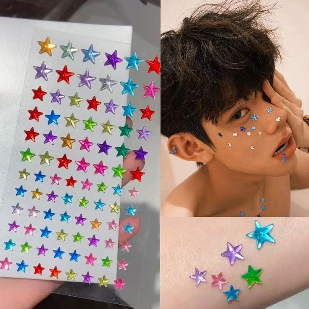 Self-Adhesive Face Rhinestones - огляд і ціна Nail Art