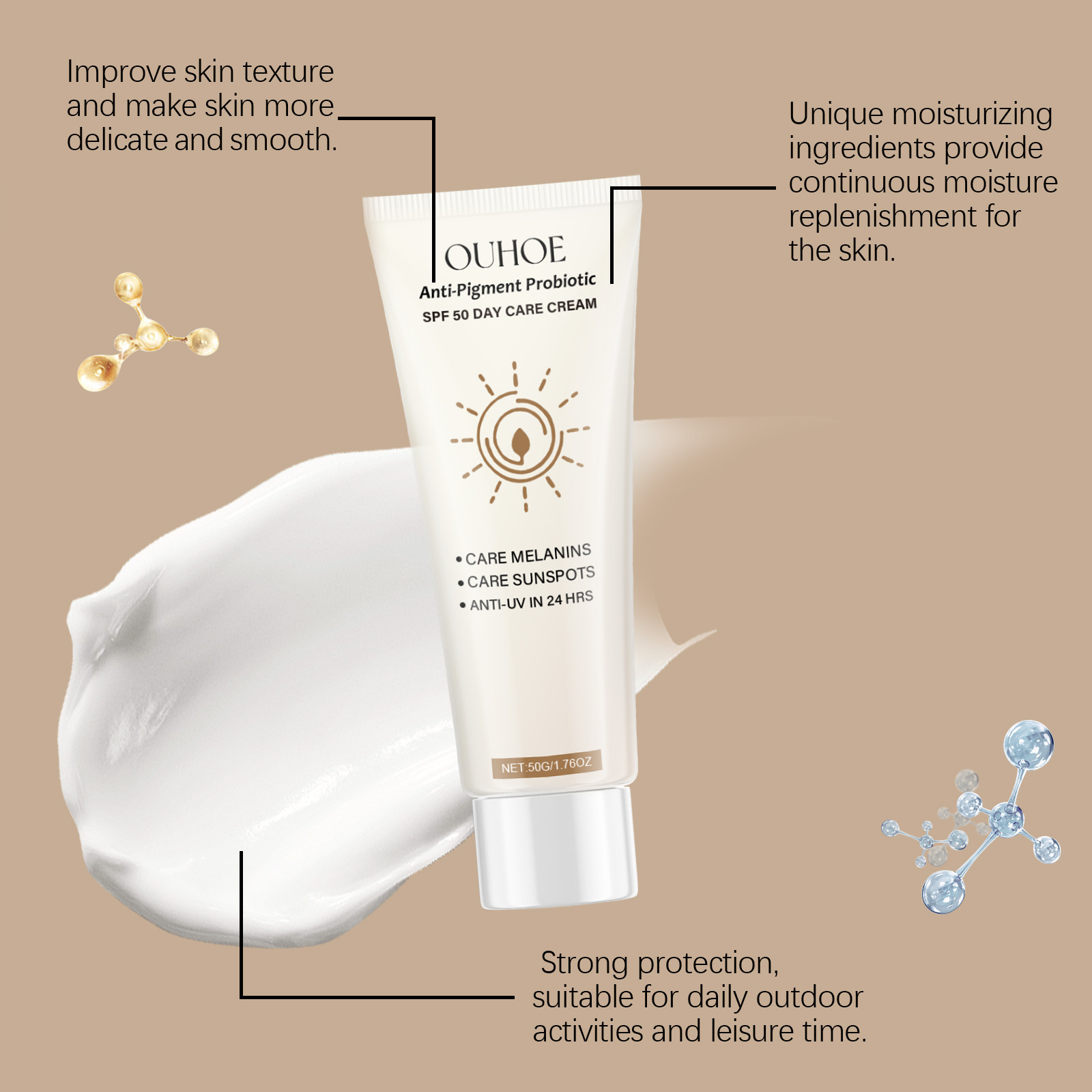 SPF50 Sunscreen Defensing Ultr - огляд і ціна Spf 50 Waterproof Sunscreen