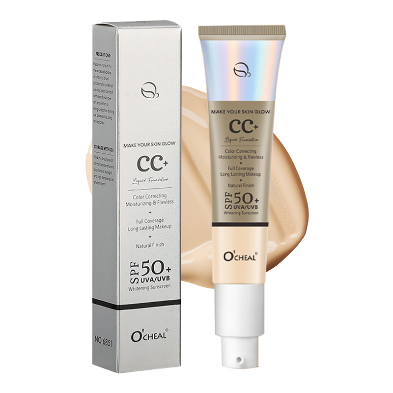 Ocheal 30g CC Cream Foundation - огляд і ціна Spf 50 Waterproof Sunscreen