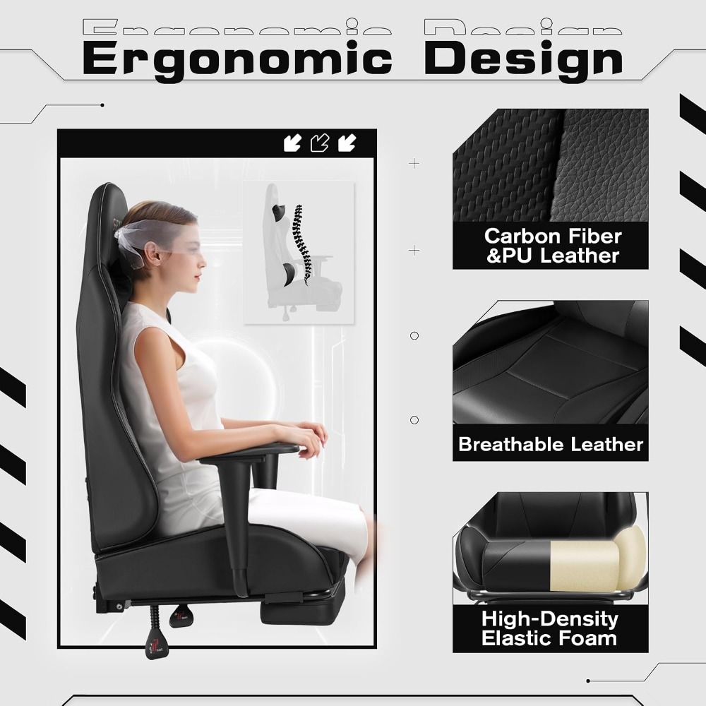 Gaming Chairs: Ergonomic Desk  - огляд і ціна Massage