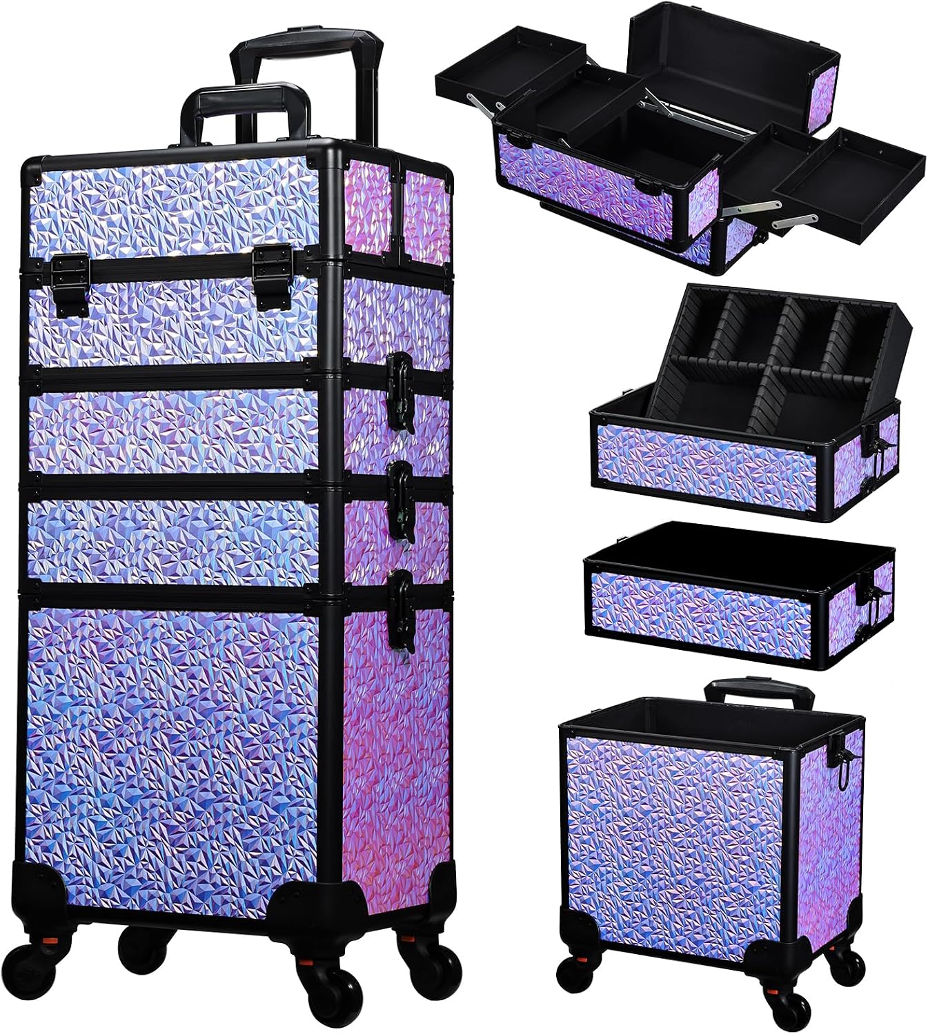 Rolling Makeup Train Case, Lar - огляд і ціна Makeup