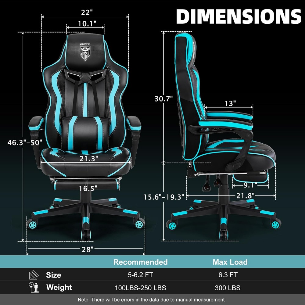 Ergonomic Gaming Chairs with F - огляд і ціна Massage