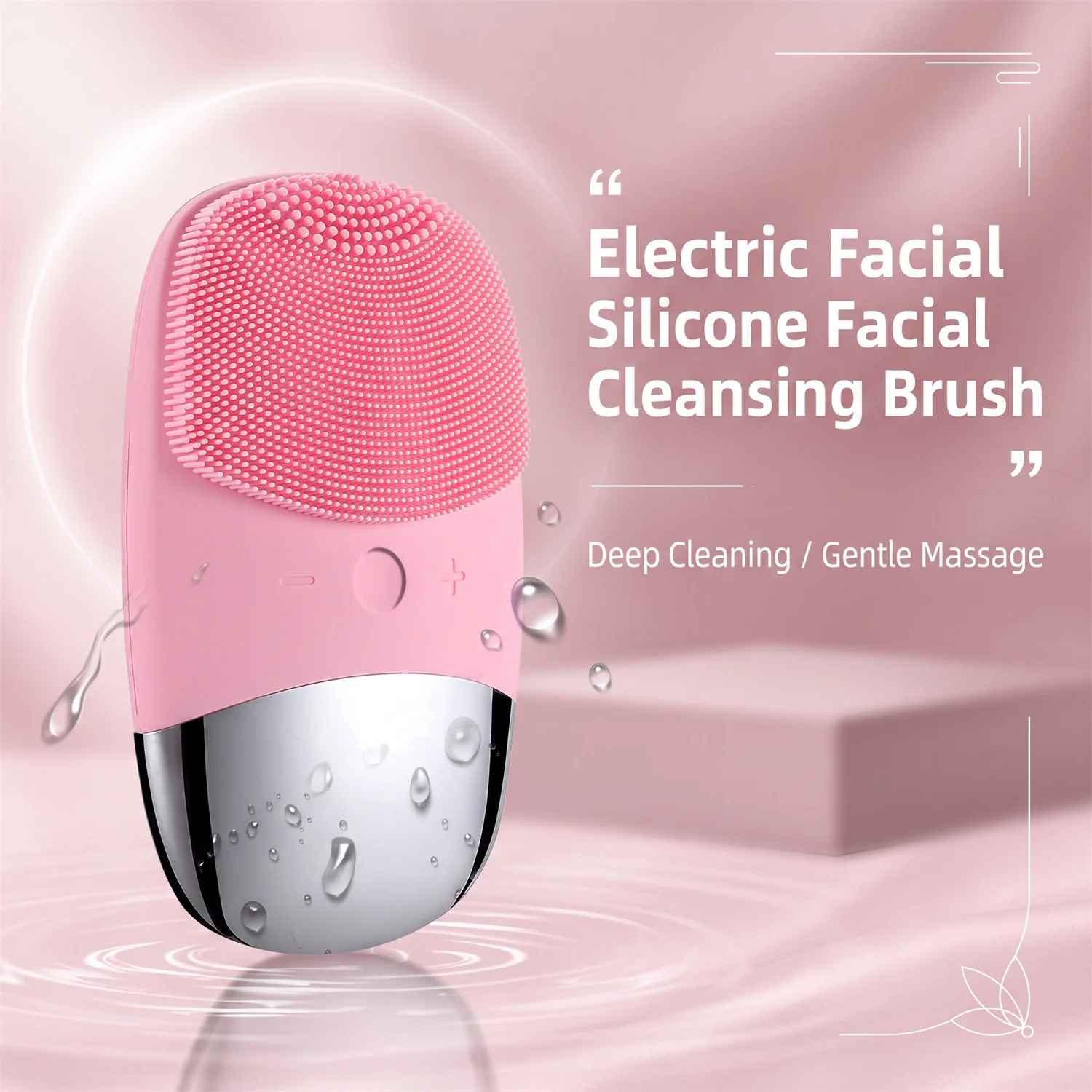 Facial Electric Silicone Clean - огляд і ціна Silicone Face Scrubber Electric