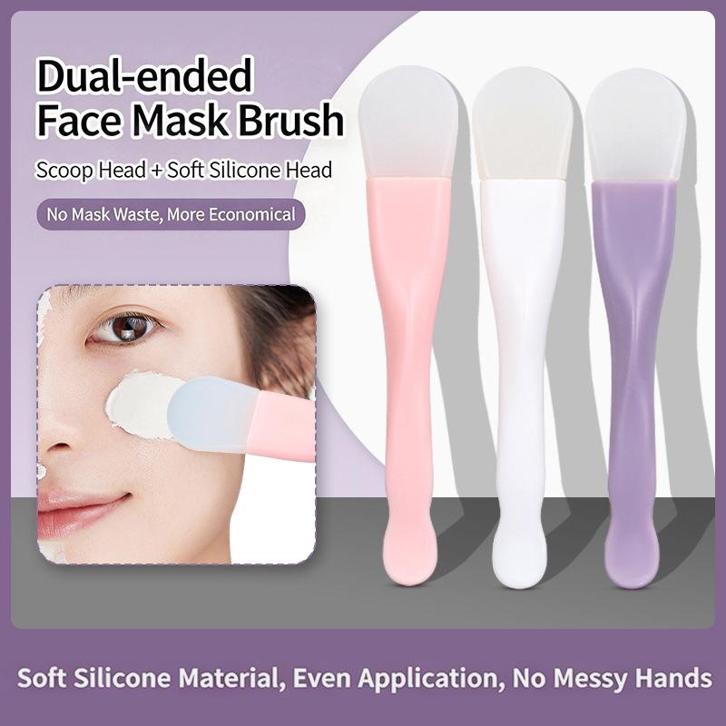 【M】1/2/3Pcs Dual Ended Silicon - огляд і ціна Silicone Face Scrubber Electric
