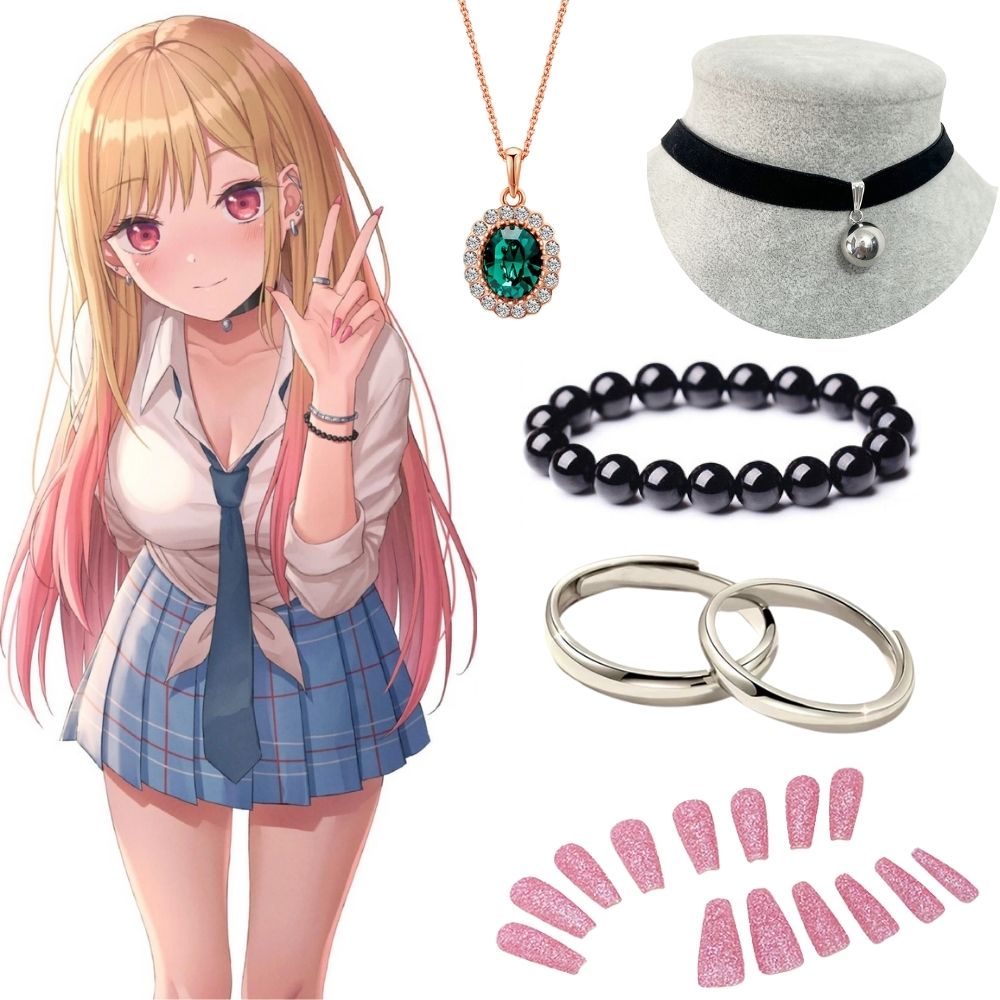 Kitagawa Marin Earrings Neckla - огляд і ціна Nail Art